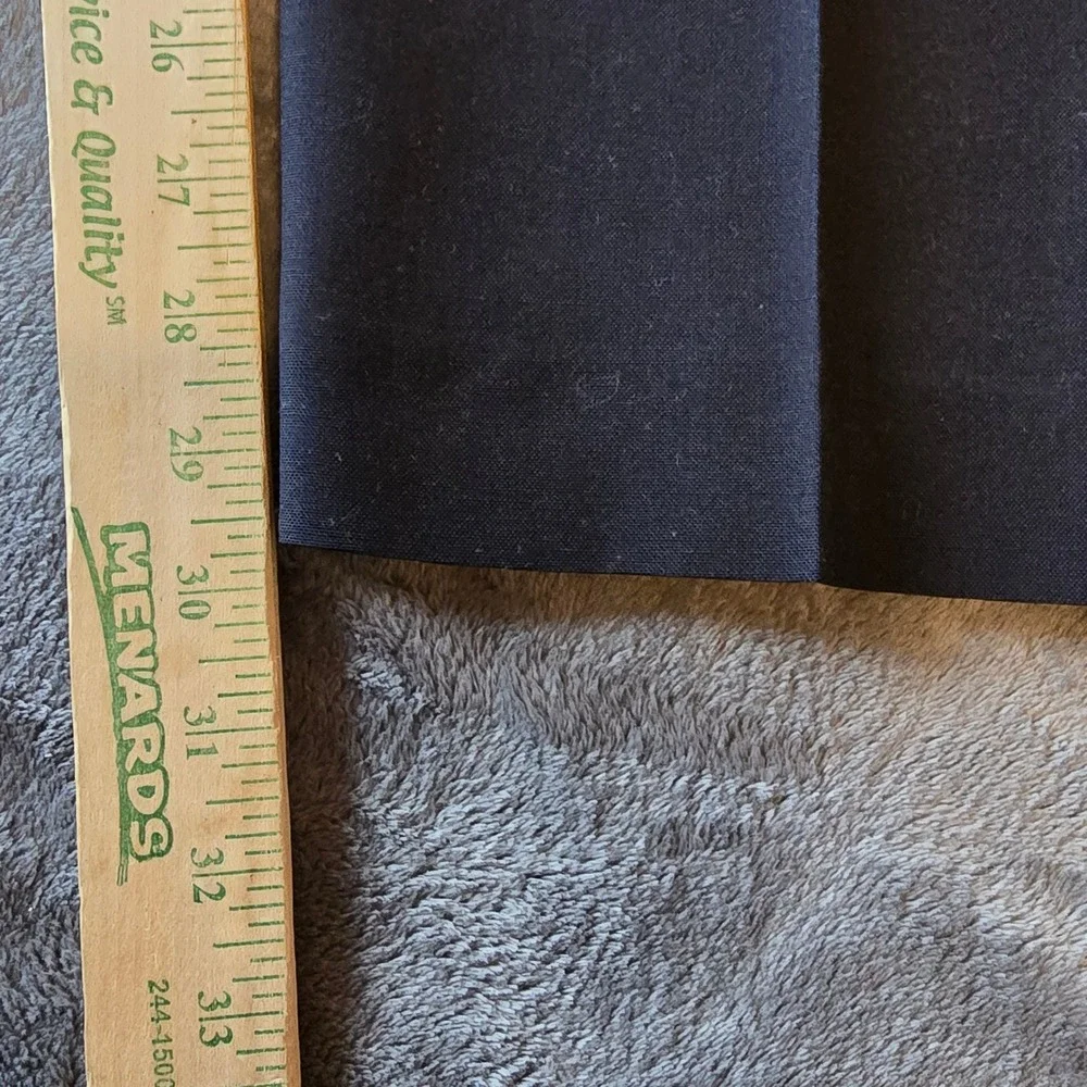 St Michael Marks & Spencer Men's‎ Dress Pants 34x31 Navy Blue Wool Blend Pleated